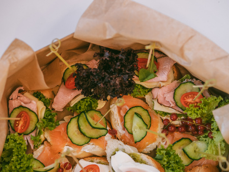 Box kanapeczki 10 szt